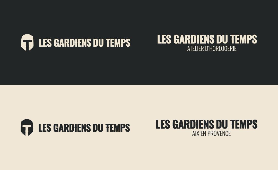 Les Gardiens du Temps Logo Horizontal